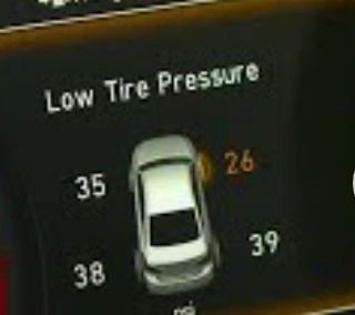 Low Tire Pressure Gauge