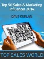 Dave Kurlan named a Top 50 Sales & Marketing Influencer for 2014
