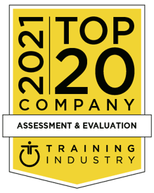 Training Industry 2021 Top Company - Assessment & Evaluation