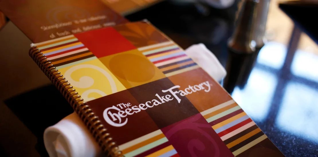 How the Cheesecake Factory Menu Can Make You a Better Closer