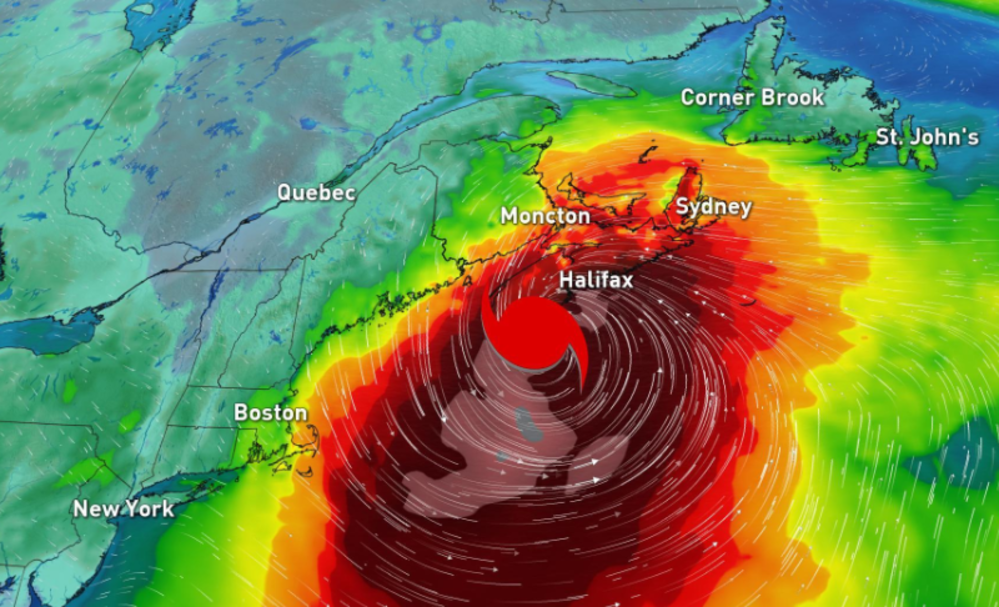 hurricane paths