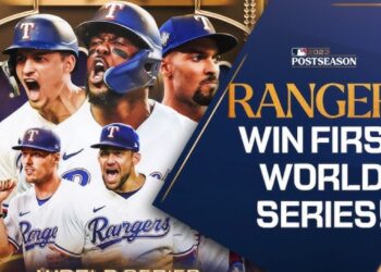 rangers win first world series