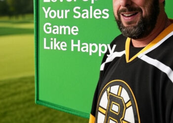 level up your sales game like happy Gilmore