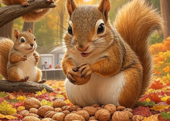 squirrels and salespeople
