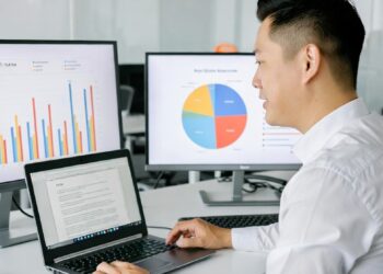 OMG data showing only 17% of salespeople strong in consultative selling questions, displayed on business dashboard