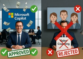 Sales Leadership Reality Check: Companies eagerly approve big AI budgets but hesitate or reject investments in sales training and coaching