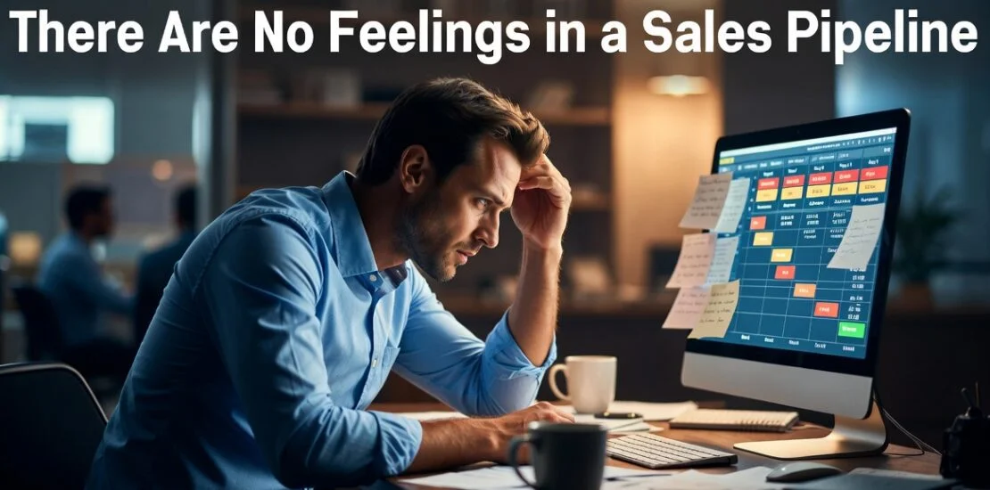 feelings are not part of a sales pipeline review