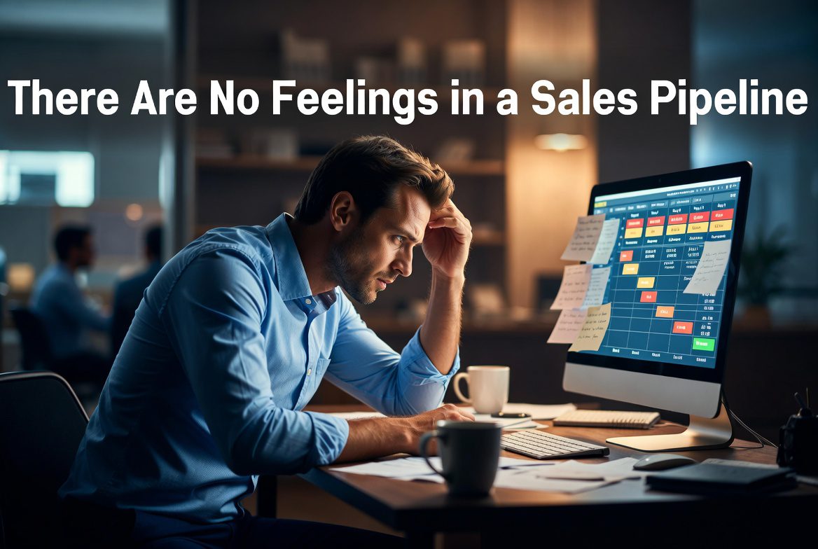 feelings are not part of a sales pipeline review